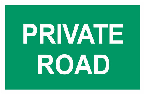 PRIVATE ROAD