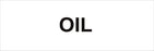 Pipeline Marking Label - OIL