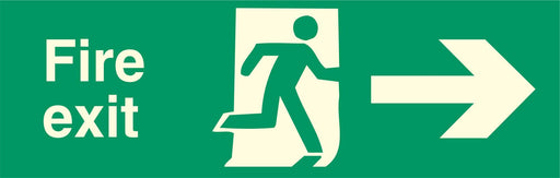 Fire exit - Running Man Right - Right Arrow