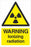 WARNING Ionizing radiation